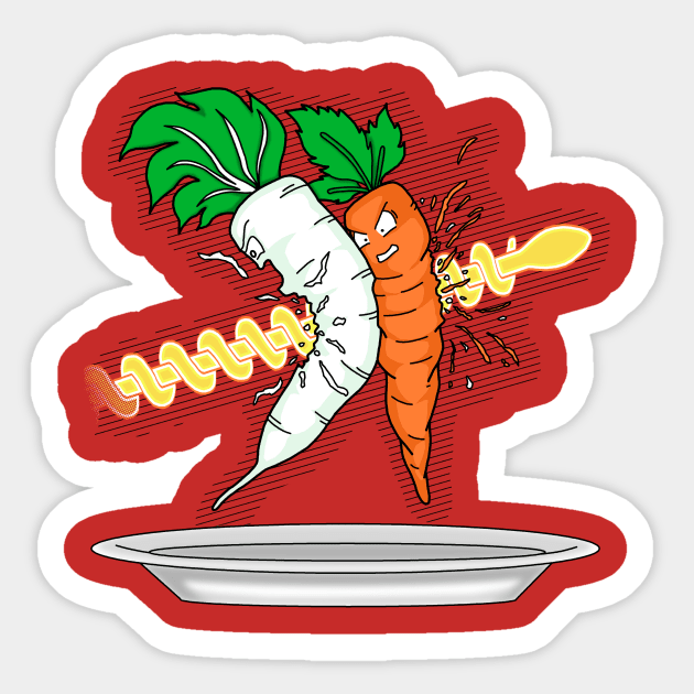 Makanko-salad!!! Sticker by Fra_Stiller